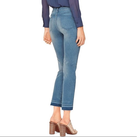 tory burch cropped jeans